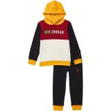 Jordan Kids Paprika Fleece Pullover Hoodie Set (Toddler/Little Kids/Big Kids)