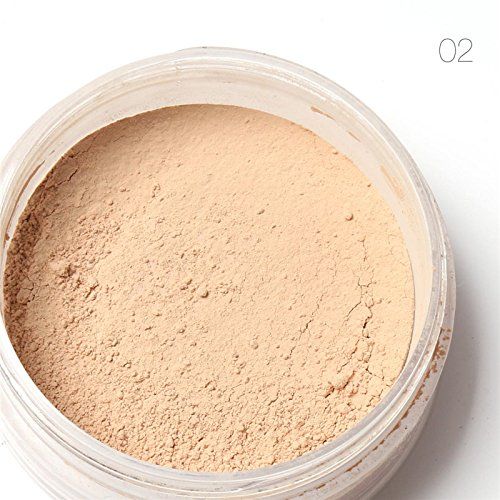  Focallure Face Powder Loose Powder Face Makeup Powder Waterproof Skin Finish Powder (#2 (Natural))