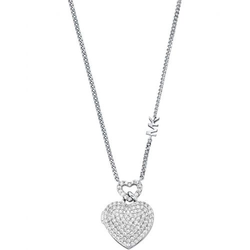 마이클코어스 Michael Kors Love Sterling Silver Pendant Necklace