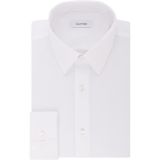 Calvin Klein Mens Dress Shirt Regular Fit Non Iron Stretch Solid