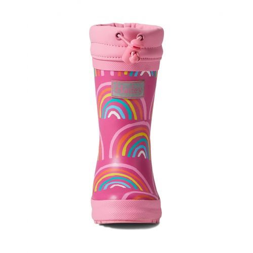 해틀리 Hatley Kids Rainy Rainbows Sherpa Lined Rain Boots (Toddleru002FLittle Kidu002FBig Kid)