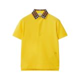 Burberry Kids Johane Check EKD Polo Shirt (Toddler/Little Kid/Big Kid)