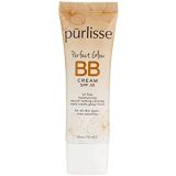 purlisse BB Tinted Moisturizer Cream SPF 30 - BB Cream for All Skin Types - Smooths Skin Texture, Evens Skin Tone - 1.4 Ounce (MEDIUM TAN)