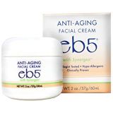 eb5 Classic Anti-Aging Facial Cream with Synergex, Clinically Proven Hypo-Allergenic Anti-Wrinkle Relief, 2 oz