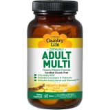 Country Life Chewable Adults Multi-Vitamin, 60-Wafer