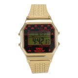 34 mm Timex T80 X Space Invaders Stainless Steel Bracelet Watch