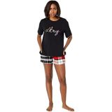 DKNY Boxer PJ Set Short Sleeve