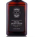 Lather & Wood Shaving Co Face Moisturizer for Men - Lather & Woods Luxurious Sophisticated Mens Moisturizer for the Man’s Man. Fragrance-Free Face Cream for Men. (Unscented, 3.5 ounce)