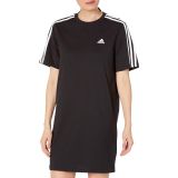 adidas Essentials 3-Stripes Single Jersey Boyfriend T-Shirt Dress