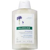 Klorane Anti -Yellowing Shampoo with Centaury for Blonde, White, Silver, Pastel Hair with Natural Blue Pigments