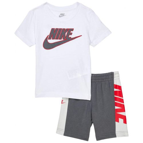나이키 Nike Kids Sportswear Amplify T-Shirt and Shorts Set (Toddler/Little Kids)