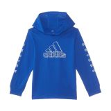 adidas Kids Pro Lineage Hooded Tee (Toddler/Little Kids)
