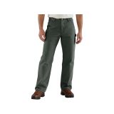 Carhartt Washed Duck Dungaree Flannel Lined Work Pants