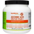 NutriBiotic Ascorbic Acid Vitamin C Powder, 2.2 Lb Pharmaceutical Grade L-Ascorbic Acid, 2000 Mg Per Serving Essential Immune & Antioxidant Collagen Support Supplement Vegan, Glute