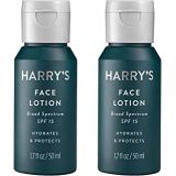 Harrys Face Lotion - Face Moisturizer - with SPF 15-3.4 fl oz (2 Count)