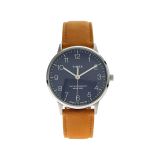 Timex 40 mm Waterbury Classic Leather Strap Watch