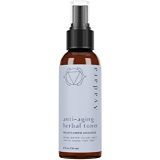 Ayadara Wildflower Goddess Anti-Aging Rose Water & Sage Herbal Toner 4 fl oz (118ml) - Facial Toner Spray for Sensitive and Oily Skin with Rose Water, Witch Hazel, Tea Tree and Cla