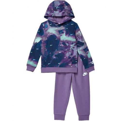나이키 Nike Kids NSW Club Fleece Pullover Set (Toddler)