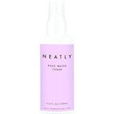 NEATLY Natural Rosewater Facial Toner I 3.4 Fl Oz I Contains Nutrients and Vitamins for Perfectly Hydrated Skin I Reduces Skin Redness and Acne I Soothing and Refreshing on your Fa