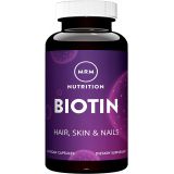 MRM Nutrition Biotin Hair + Skin + Nails Cellular Energy Vegan + Gluten-Free Non-GMO Project Verified 60 Servings