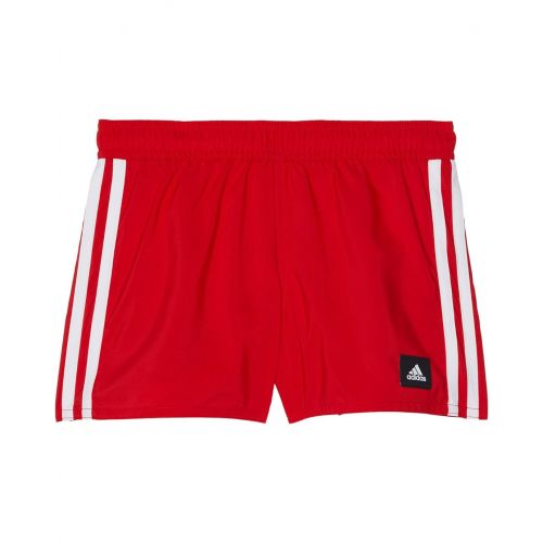 아디다스 adidas Kids 3-Stripes Swim Shorts (Little Kids/Big Kids)