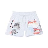 Kenzo Kids Urban Print Shorts (Toddler/Little Kids)