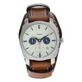 Fossil Machine Chronograph Leather Watch - FS5922