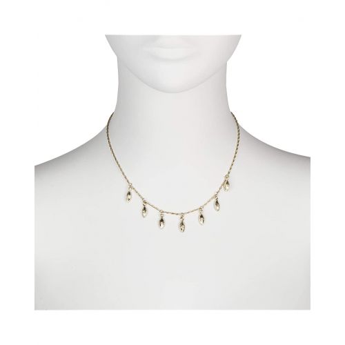 레베카밍코프 Rebecca Minkoff Stone Drop Collar Necklace