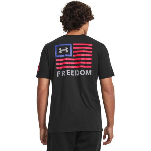 언더아머 Mens Under Armour New Freedom Banner T-Shirt