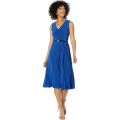 Tommy Hilfiger Sleeveless Pleated Dress with Belt