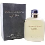 Dolce & Gabbana Light Blue Eau de Toilette Spray for Men, 6.6 Fl Oz