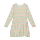 PEEK Stripe Long Sleeve Dress (Toddleru002FLittle Kidsu002FBig Kids)