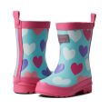 Hatley Kids Colourful Hearts Matte Rain Boots (Toddleru002FLittle Kid)