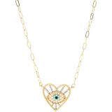 Front Row Evil Eye Necklace 40866