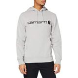 Carhartt Mens Force Delmont Signature Graphic Hooded Sweatshirt