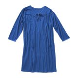 Silverts 26120 Ladies Open Back Nightgown Assisted Dressing Hospital Gown