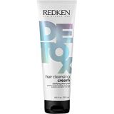 Redken Detox Hair Cleansing Cream Clarifying Shampoo | For All Hair Types | Removes Buildup & Strengthens Hair Cuticle