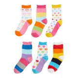 Jefferies Socks Stripes Crew Socks 6-Pair Pack (Infant/Toddler/Little Kid/Big Kid)