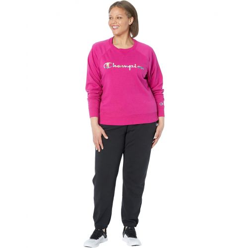  Champion Plus Size Campus French Terry Crew
