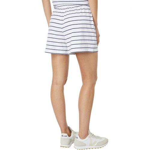 메이드웰 Madewell MWL Pull-On Seamed Shorts in Stripe