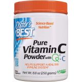 Doctors Best Vitamin C Powder with Quali-C, Healthy Immune System, Brain, Eyes, Heart and Circulation, Joints, Sourced from Scotland, 250G, 8.8 Ounce (Pack of 1)