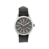 Timex 40 mm Expedition Leather Strap Watch