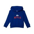 Lacoste Kids Long Sleeve Netflix Hooded Sweatshirt (Toddler/Little Kids/Big Kids)