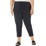 Eileen Fisher Slim Cropped Pants in Organic Pima Cotton Stretch Jersey