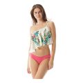 Vince Camuto Pacific Grove One Shoulder Asymmetrical Tankini Top