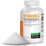 Bronson Vitamin C Powder Pure Ascorbic Acid Soluble Fine Non GMO Crystals  Promotes Healthy Immune System and Cell Protection  Powerful Antioxidant - 1 Pound (16 Ounces)