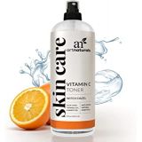 ArtNaturals Vitamin C Facial Toner - (8 Fl Oz / 236ml) - Organic Aloe Vera, Witch Hazel, Rose-Water - Hydrating Anti-Aging Cleanser and Pore Minimizer for Face - for Oily Skin and