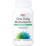 GNC Womens 50 Plus One Daily Multivitamin Supports Bone, Eye, Memory, Brain and Skin Health with Vitamin D, Calcium and B12 Helps Energy Production 60 Caplets
