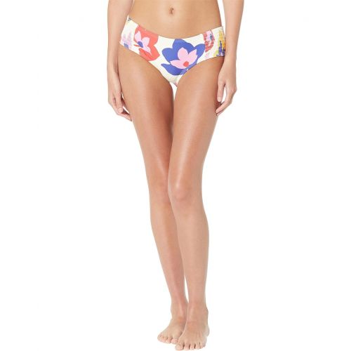 케이트스페이드 Kate Spade New York Summer Floral Smocked Bikini Bottoms