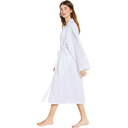  Eberjey Linen Solid - The Long Robe